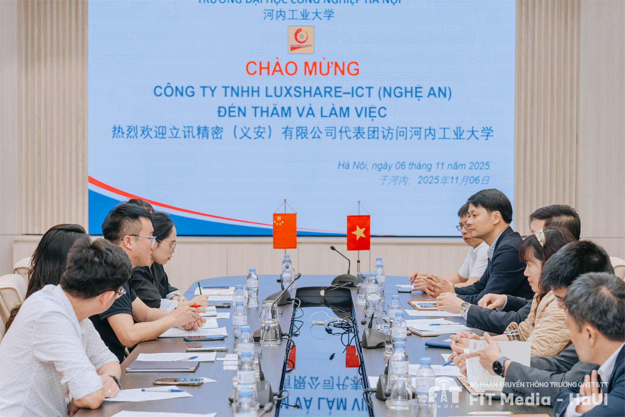 HaUI và Luxshare ICT Nghệ An ký kết thỏa thuận hợp tác toàn diện - Tăng cường kết nối đào tạo – doanh nghiệp – việc làm