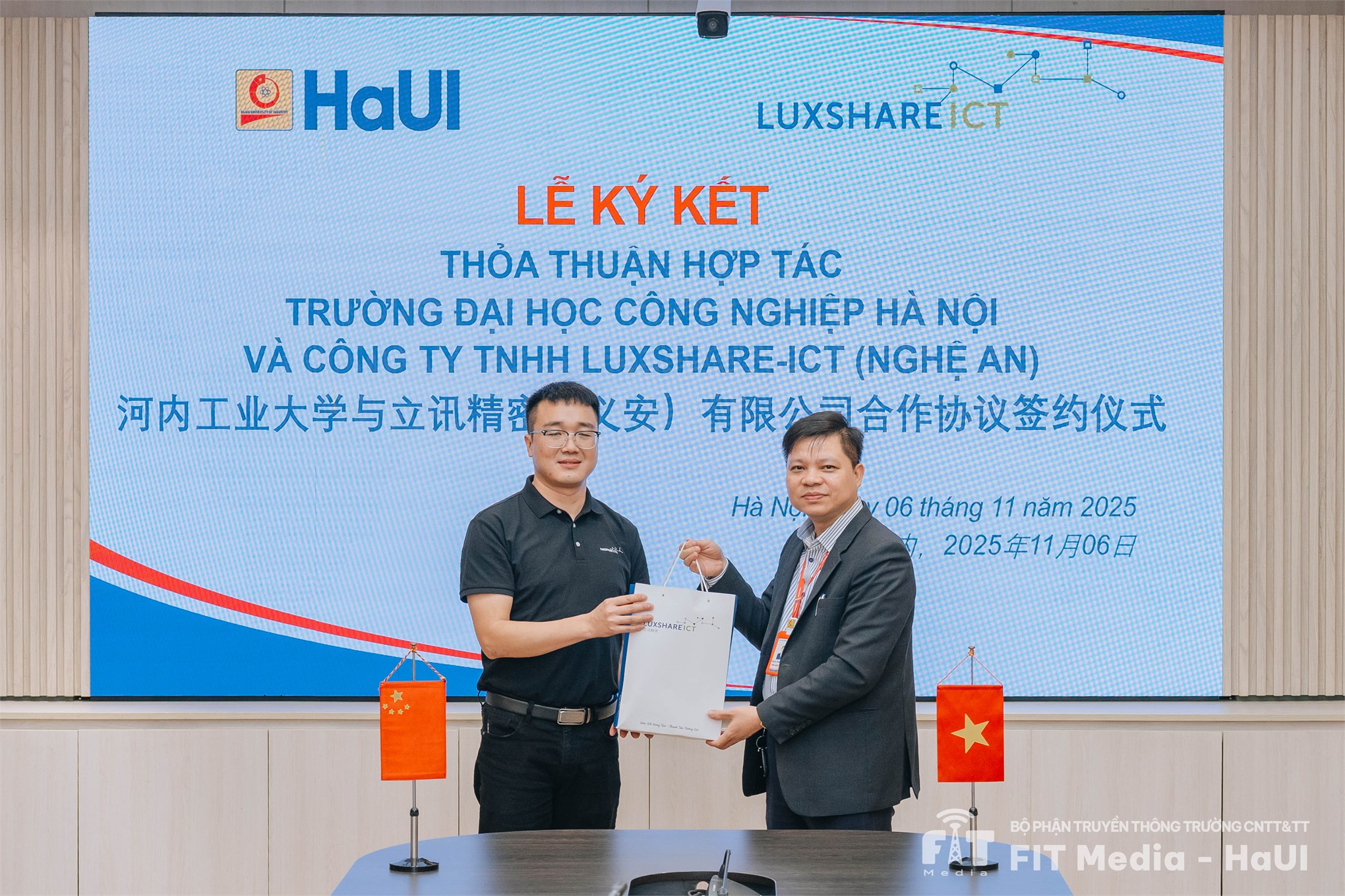 HaUI và Luxshare ICT Nghệ An ký kết thỏa thuận hợp tác toàn diện - Tăng cường kết nối đào tạo – doanh nghiệp – việc làm