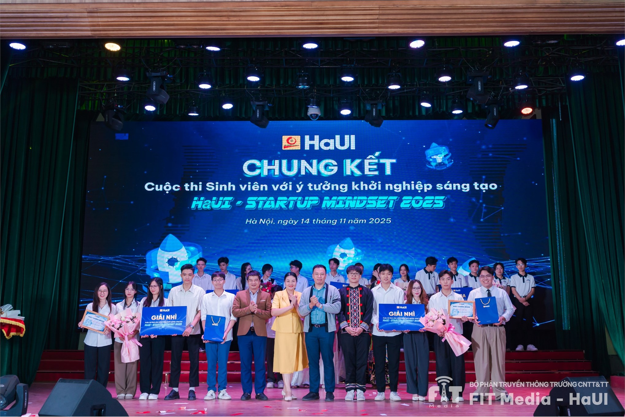 Chúc mừng chung kết hui Startup Mindset 2025 – Lan tỏa tinh thần khởi nghiệp trẻ
