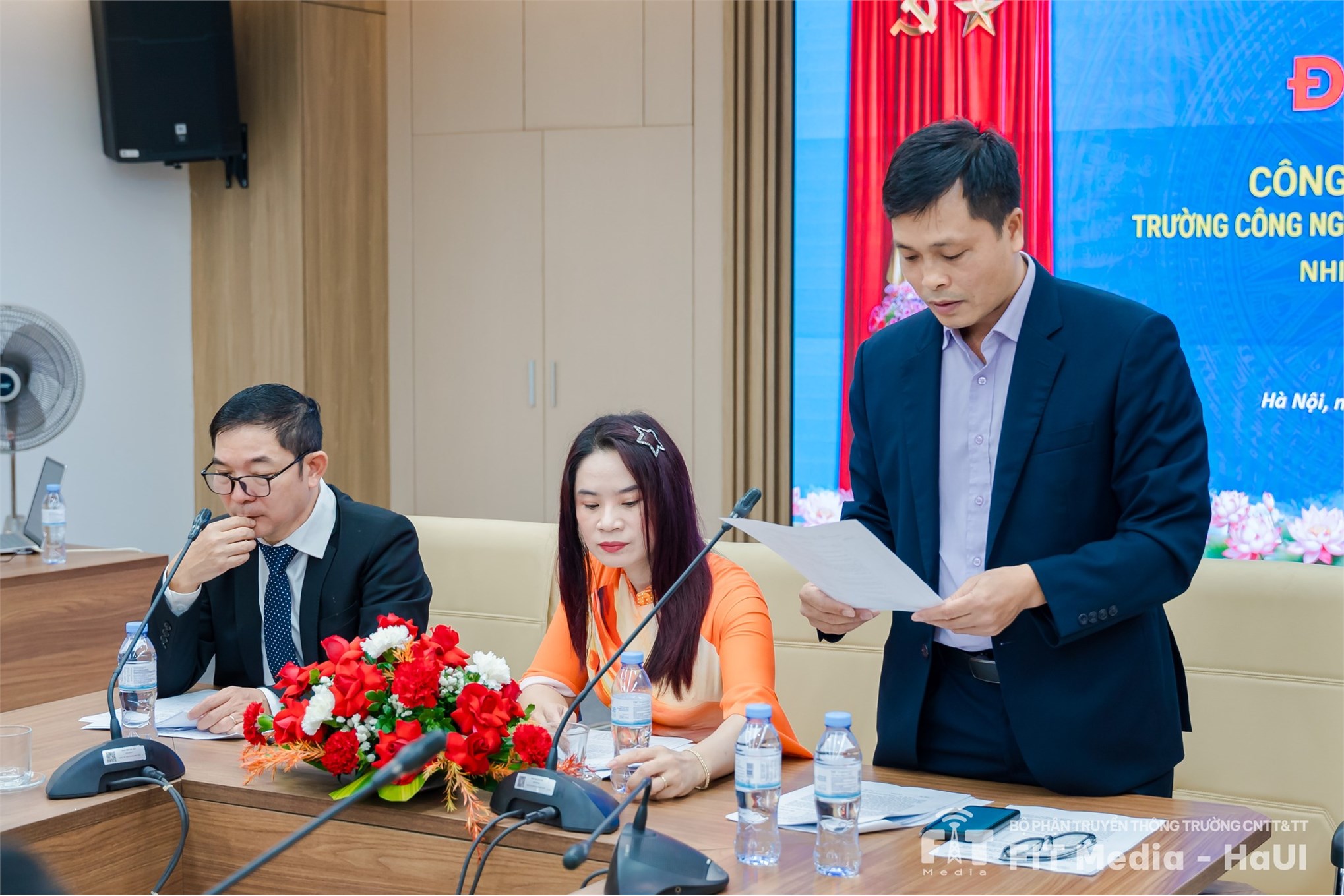 Đại hội công đoàn bộ phận Trường Công nghệ thông tin và Truyền thông nhiệm kỳ 2025–2030 diễn ra thành công tốt đẹp