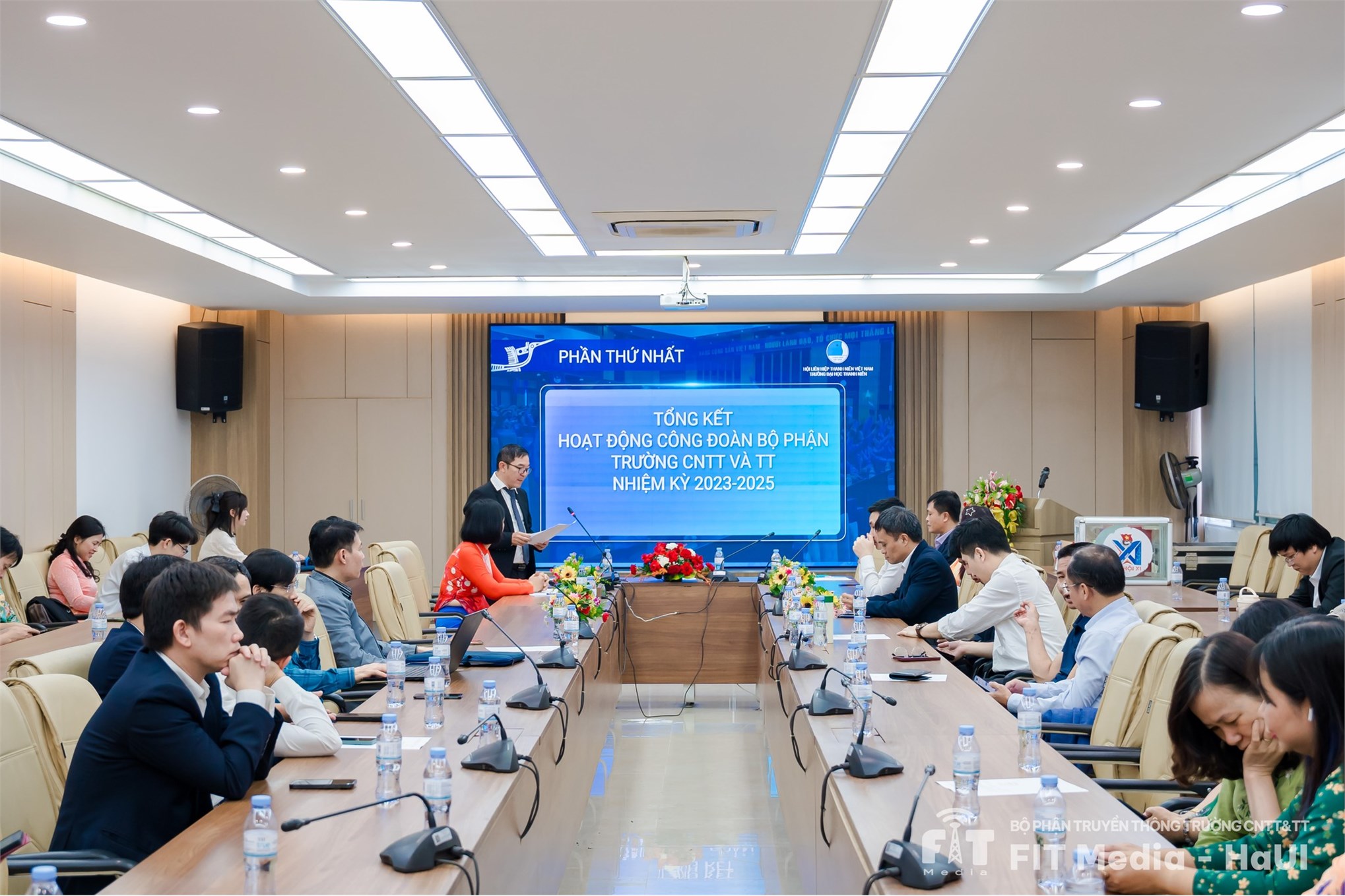 Đại hội công đoàn bộ phận Trường Công nghệ thông tin và Truyền thông nhiệm kỳ 2025–2030 diễn ra thành công tốt đẹp