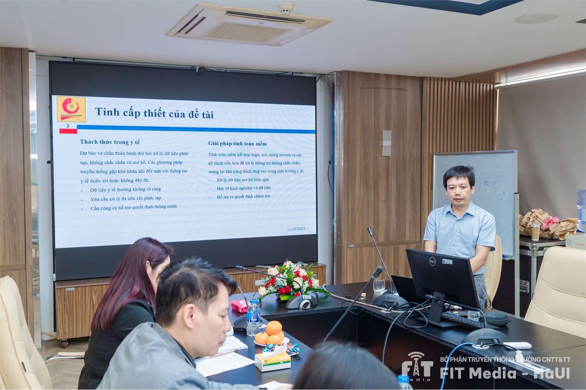 Chúc mừng buổi bảo vệ đề án tốt nghiệp thạc sĩ ngành Hệ thống thông tin thành công tốt đẹp