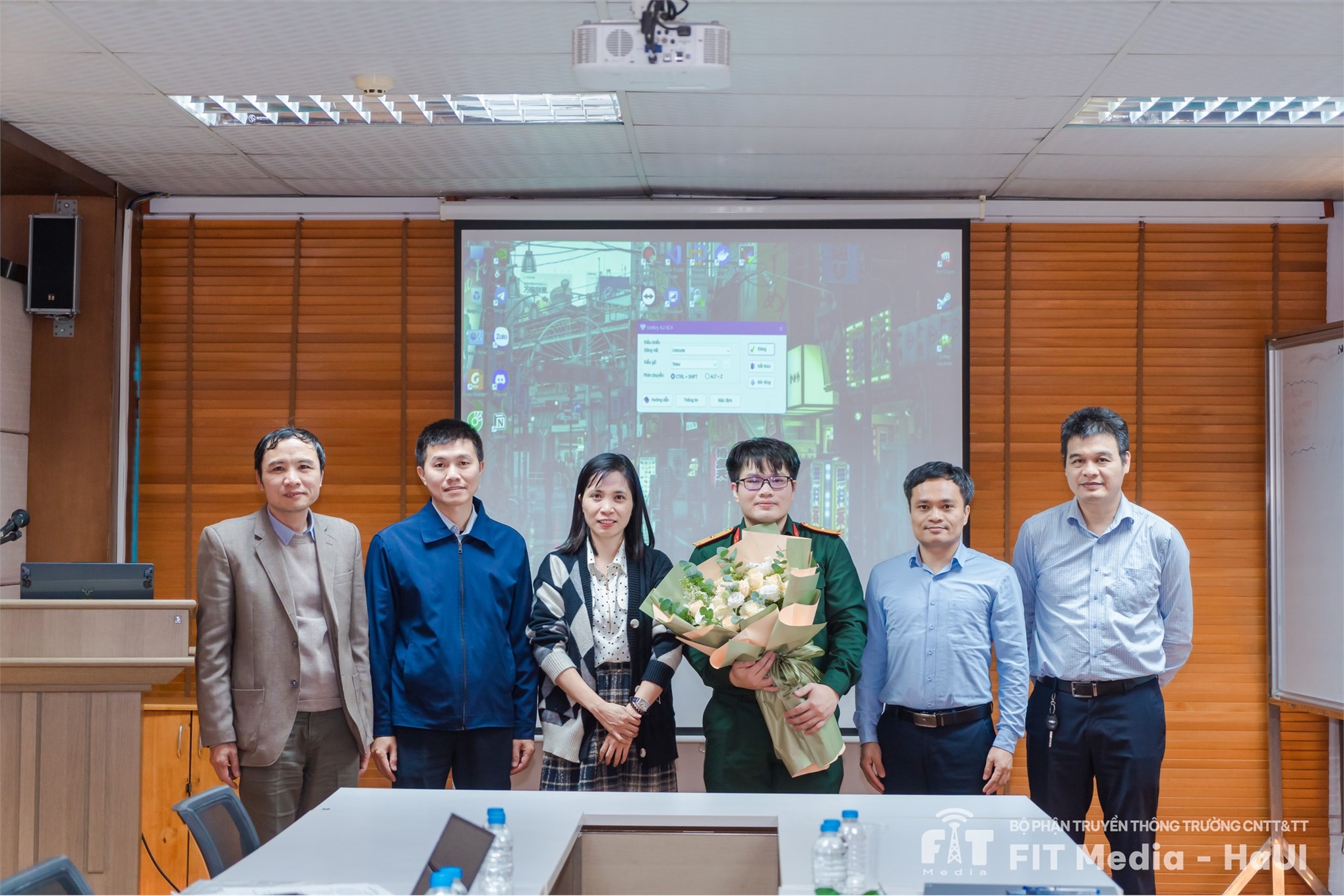 Chúc mừng buổi bảo vệ đề án tốt nghiệp thạc sĩ ngành Hệ thống thông tin thành công tốt đẹp