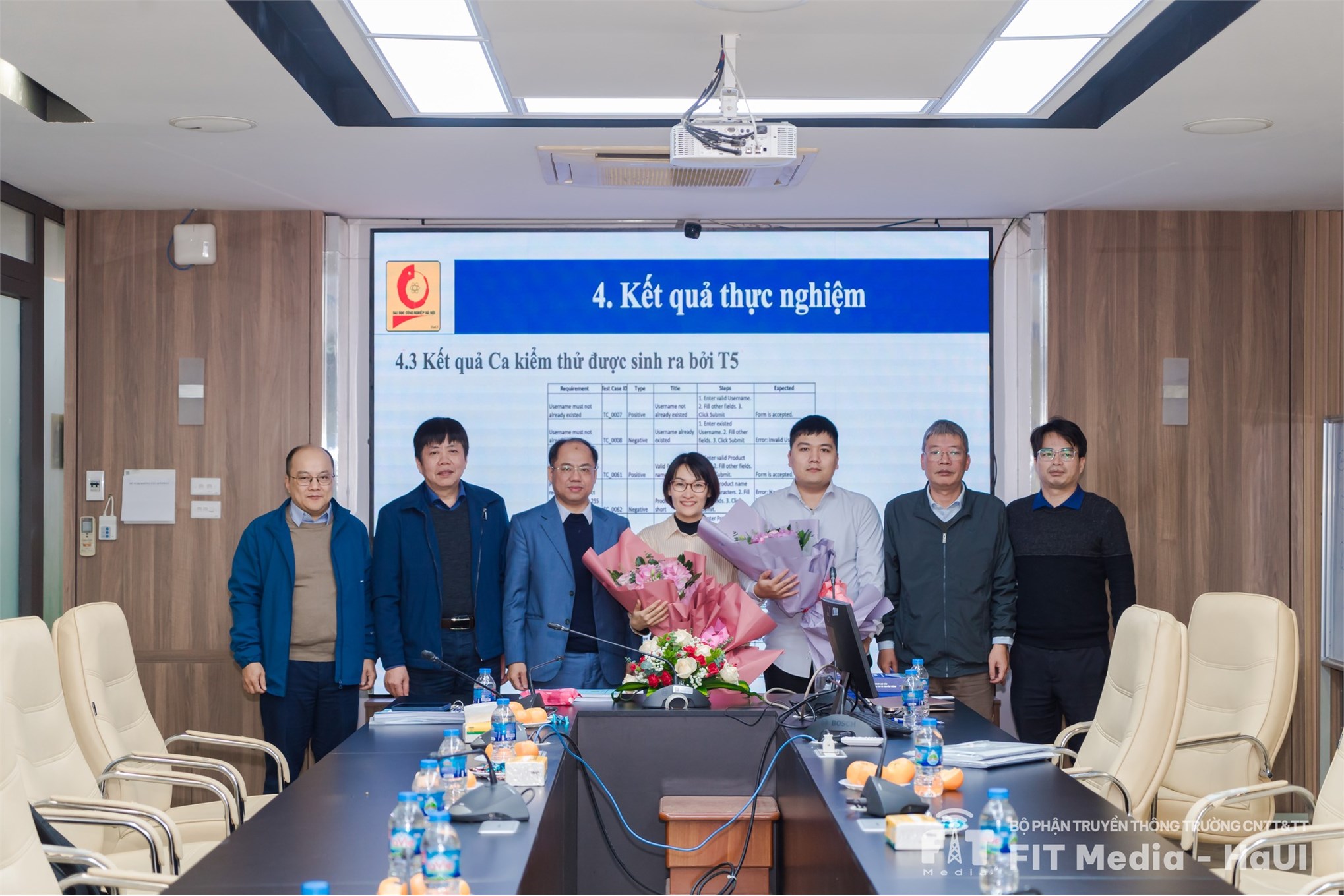 Chúc mừng buổi bảo vệ đề án tốt nghiệp thạc sĩ ngành Hệ thống thông tin thành công tốt đẹp