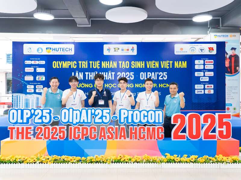 Đội tuyển Olympic tin học sinh viên – SICT HaUI tự tin sẵn sàng chinh phục đấu trường OLPAI’25