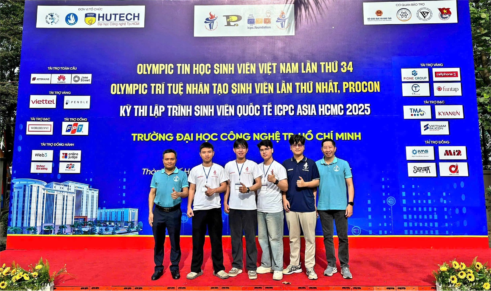 Đội tuyển Olympic tin học sinh viên – SICT HaUI tự tin sẵn sàng chinh phục đấu trường OLPAI’25