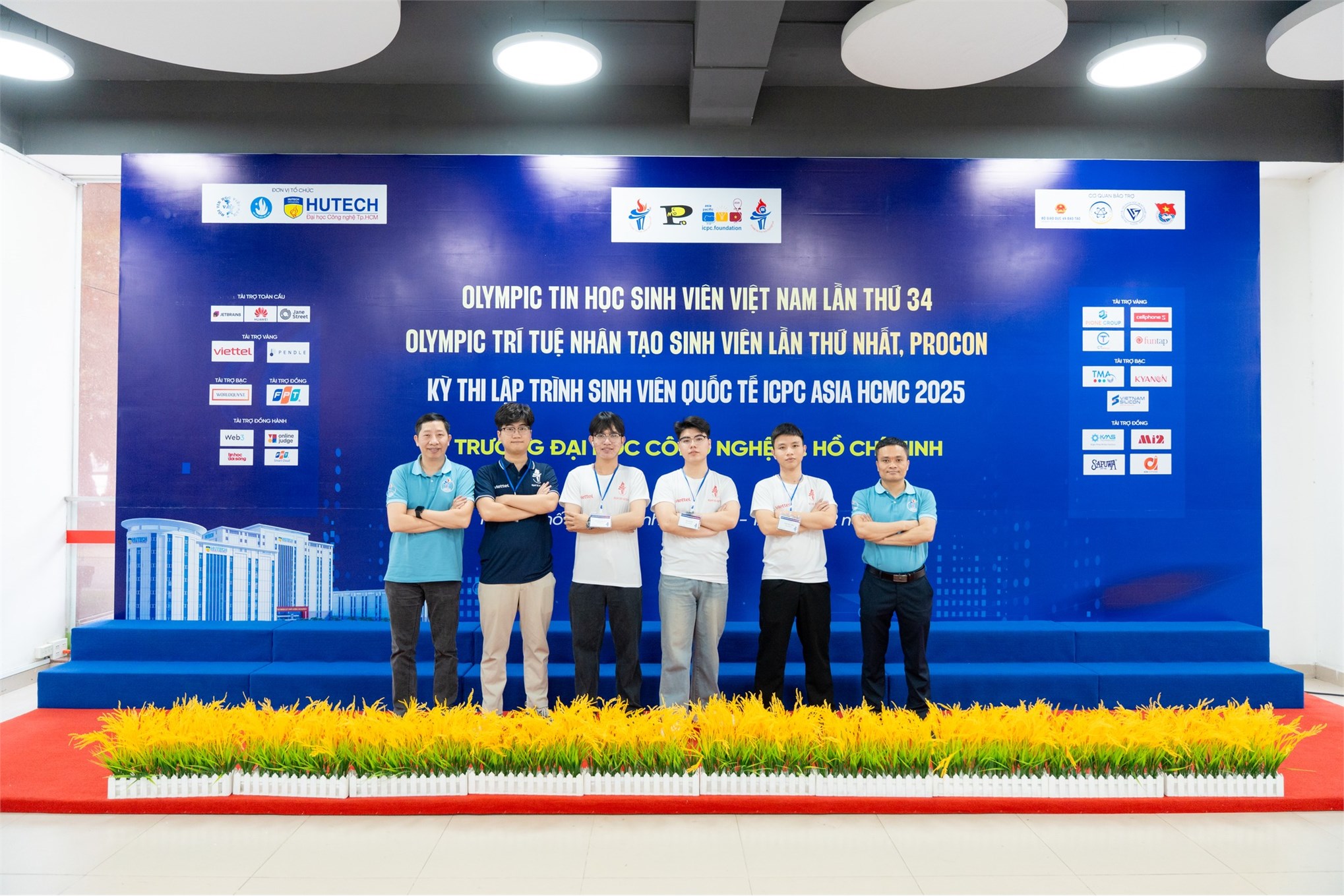 Đội tuyển Olympic tin học sinh viên – SICT HaUI tự tin sẵn sàng chinh phục đấu trường OLPAI’25