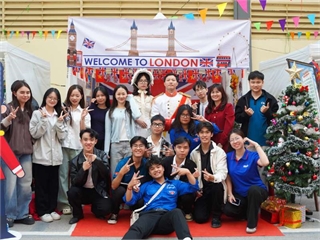 Sinh viên SICT-HaUI tái hiện bản sắc văn hóa nước Anh tại Giao lưu Văn hóa Quốc tế 2025