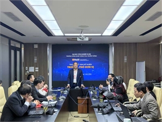 Trao quyết định bổ nhiệm trưởng, phó đơn vị Trường Công nghệ thông tin và Truyền thông – Đại học Công nghiệp Hà Nội