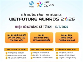 VietFuture Awards 2026 chính thức mở cổng đăng ký