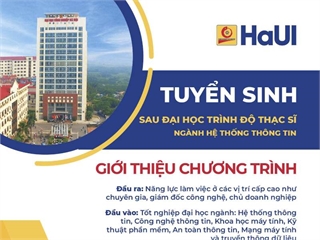 Tuyển sinh sau đại học năm 2026 – nâng tầm tri thức, mở rộng cơ hội nghề nghiệp cùng SICT