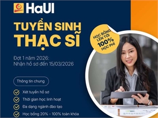 Chương trình đào tạo Thạc sĩ năm 2026 tại Đại học Công nghiệp Hà Nội