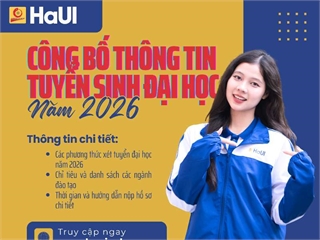 Đại học Công nghiệp Hà Nội công bố Thông tin tuyển sinh trình độ đại học năm 2026