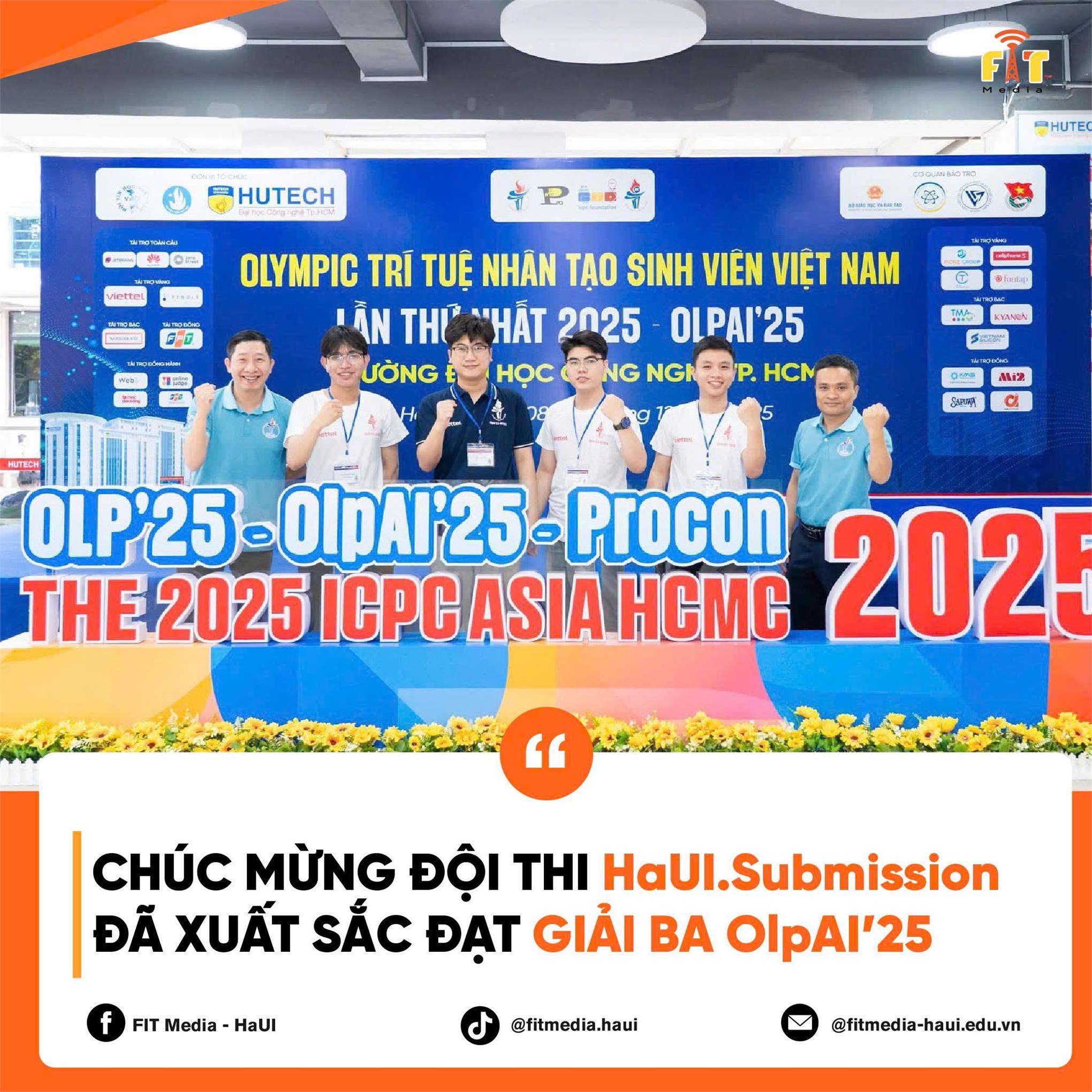 Chúc mừng đội thi HaUI_Submission