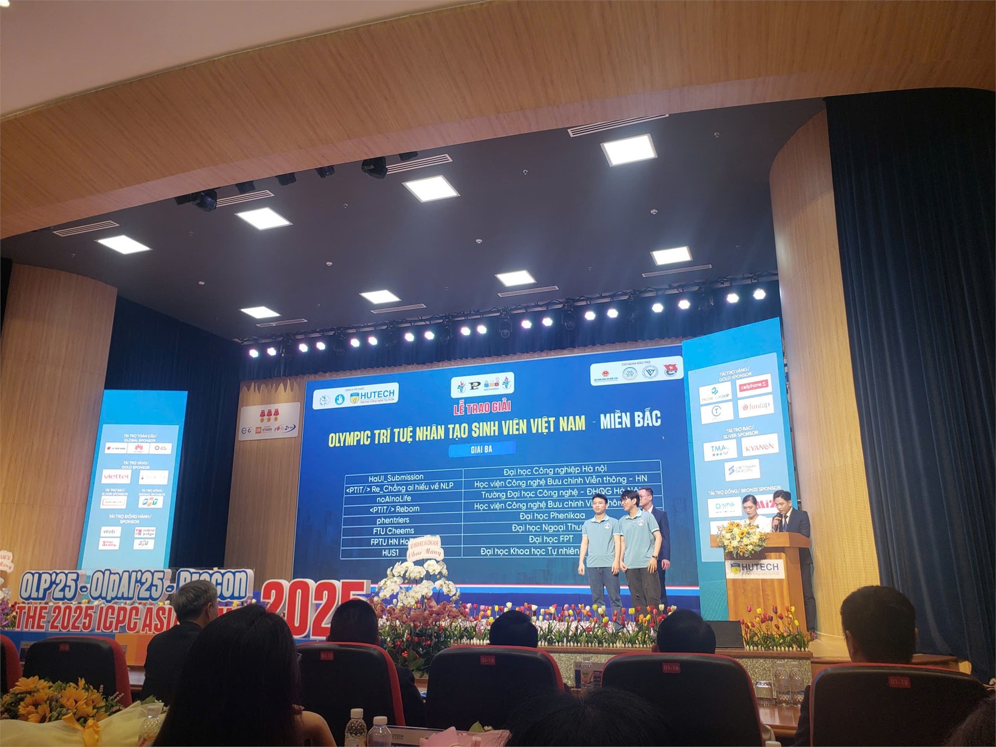 Chúc mừng đội thi HaUI_Submission