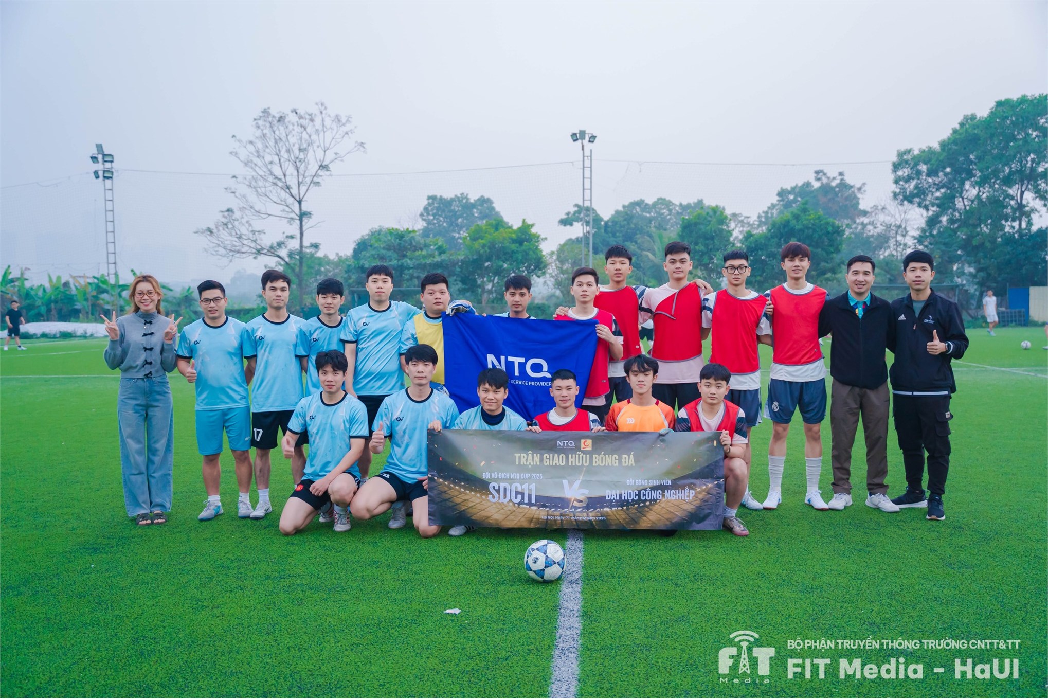 Giao lưu thể thao cùng Công ty NTQ – gắn kết cộng đồng, lan tỏa tinh thần sinh viên