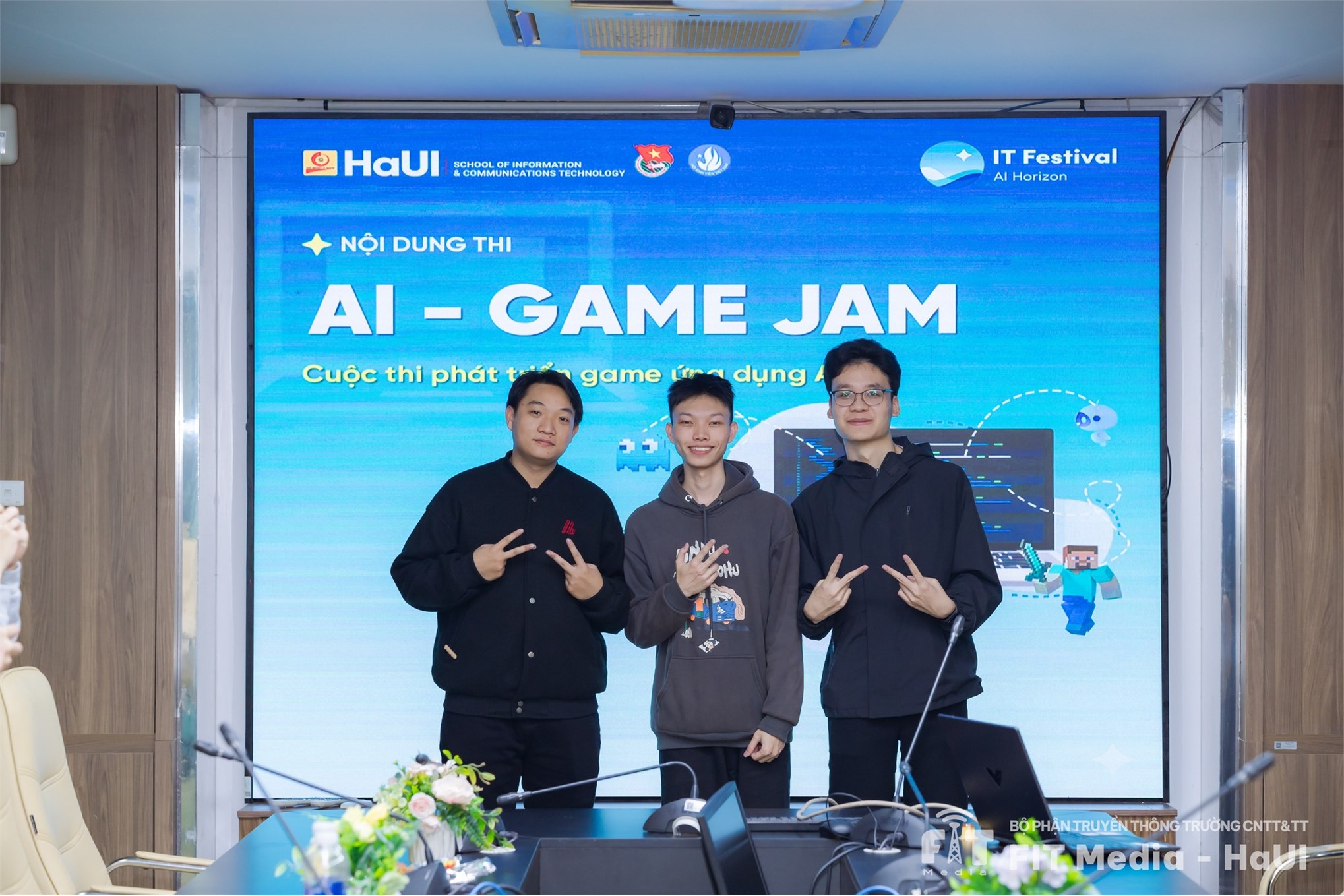 AI – Game Jam: Khi sinh viên biến ý tưởng thành sản phẩm công nghệ thực thụ