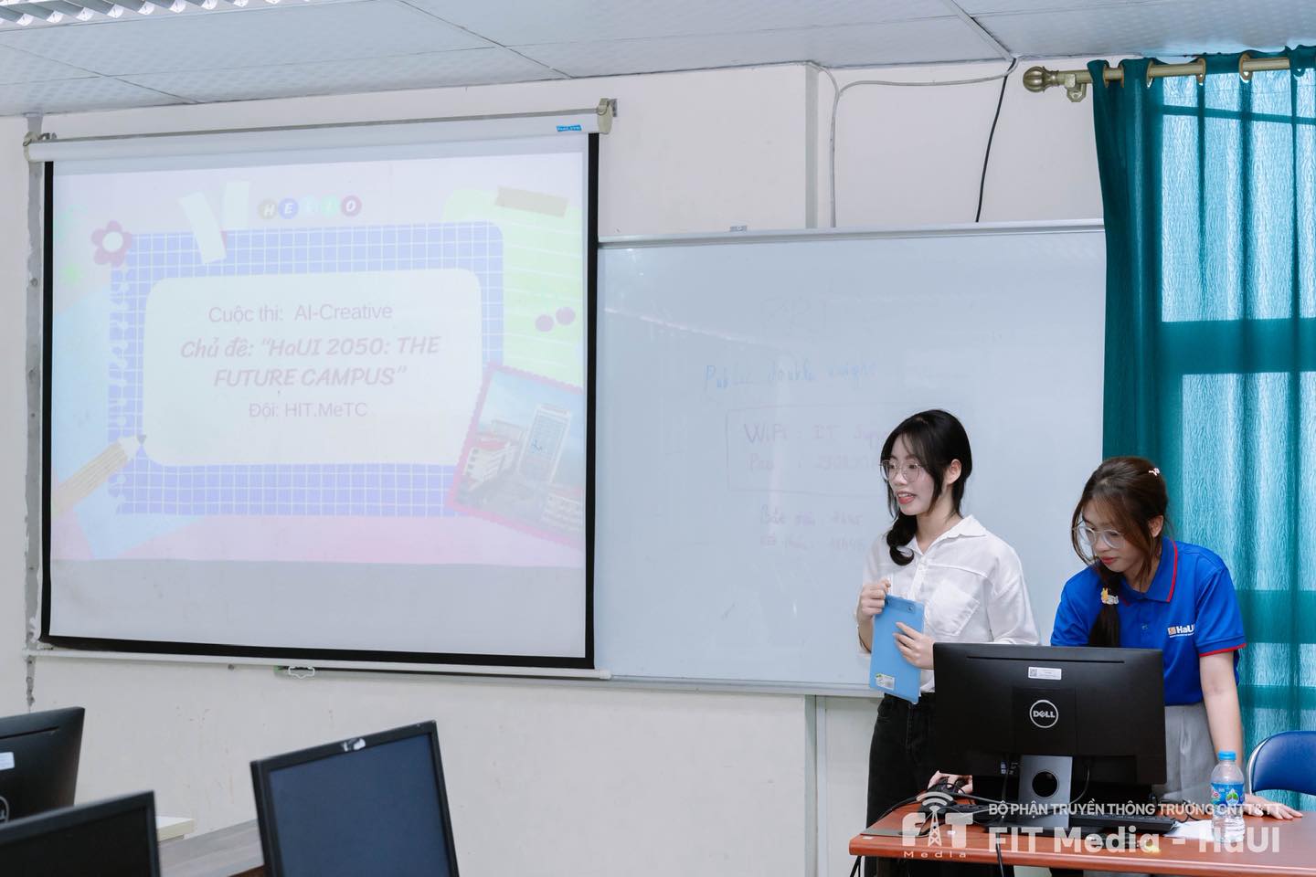 Chung kết AI-CREATIVE: Một ngày vẽ nên tương lai “HaUI 2050” bằng trí tuệ nhân tạo