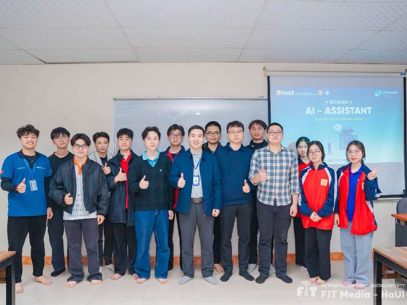Chung kết cuộc thi AI-Assistant 2025: Dấu ấn sáng tạo của sinh viên SICT – HaUI trong khai thác dữ liệu và trí tuệ nhân tạo
