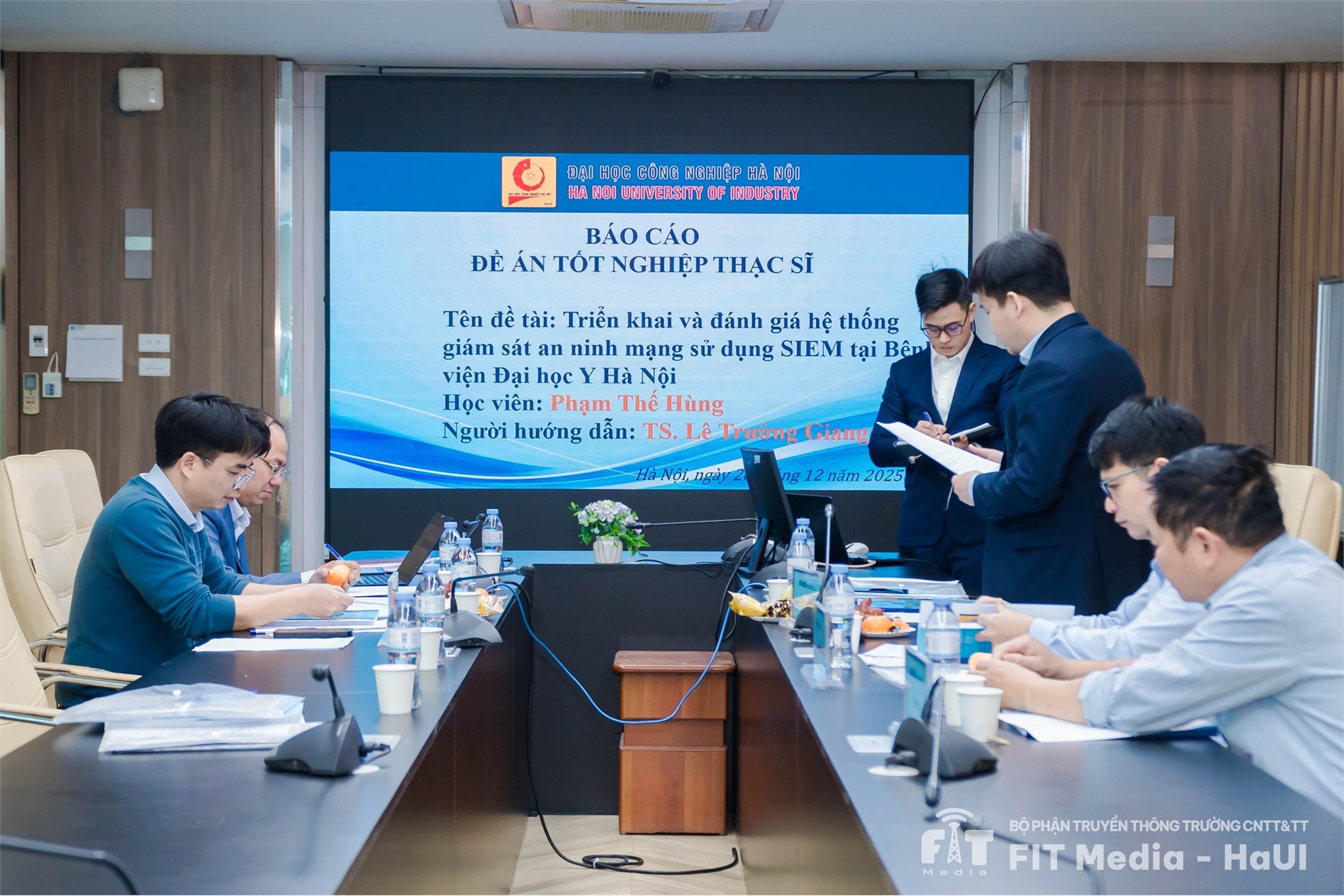 Hội đồng bảo vệ đề án tốt nghiệp Thạc sĩ ngành Hệ thống thông tin đợt 1 và đợt 2, Khóa 14