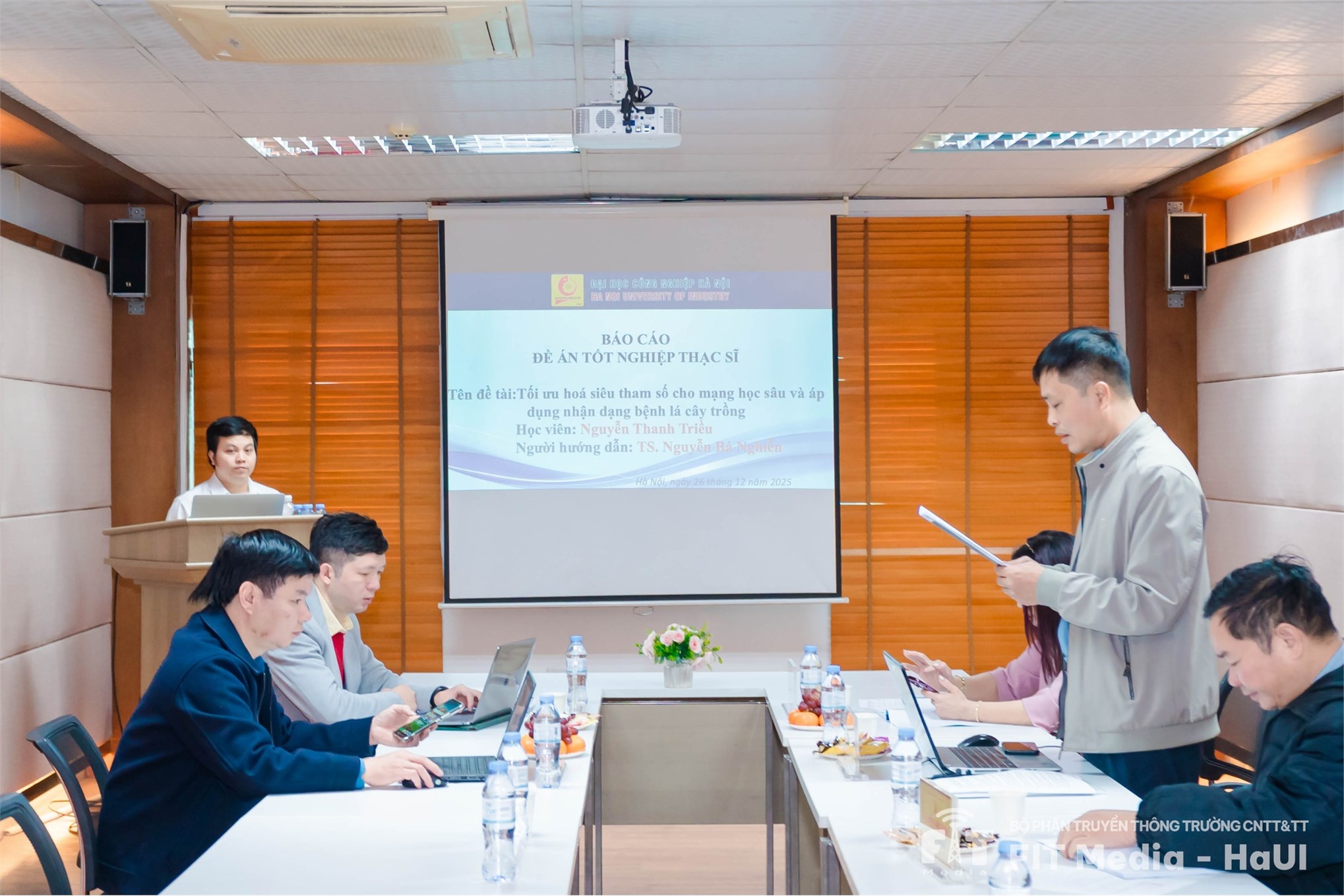 Hội đồng bảo vệ đề án tốt nghiệp Thạc sĩ ngành Hệ thống thông tin đợt 1 và đợt 2, Khóa 14