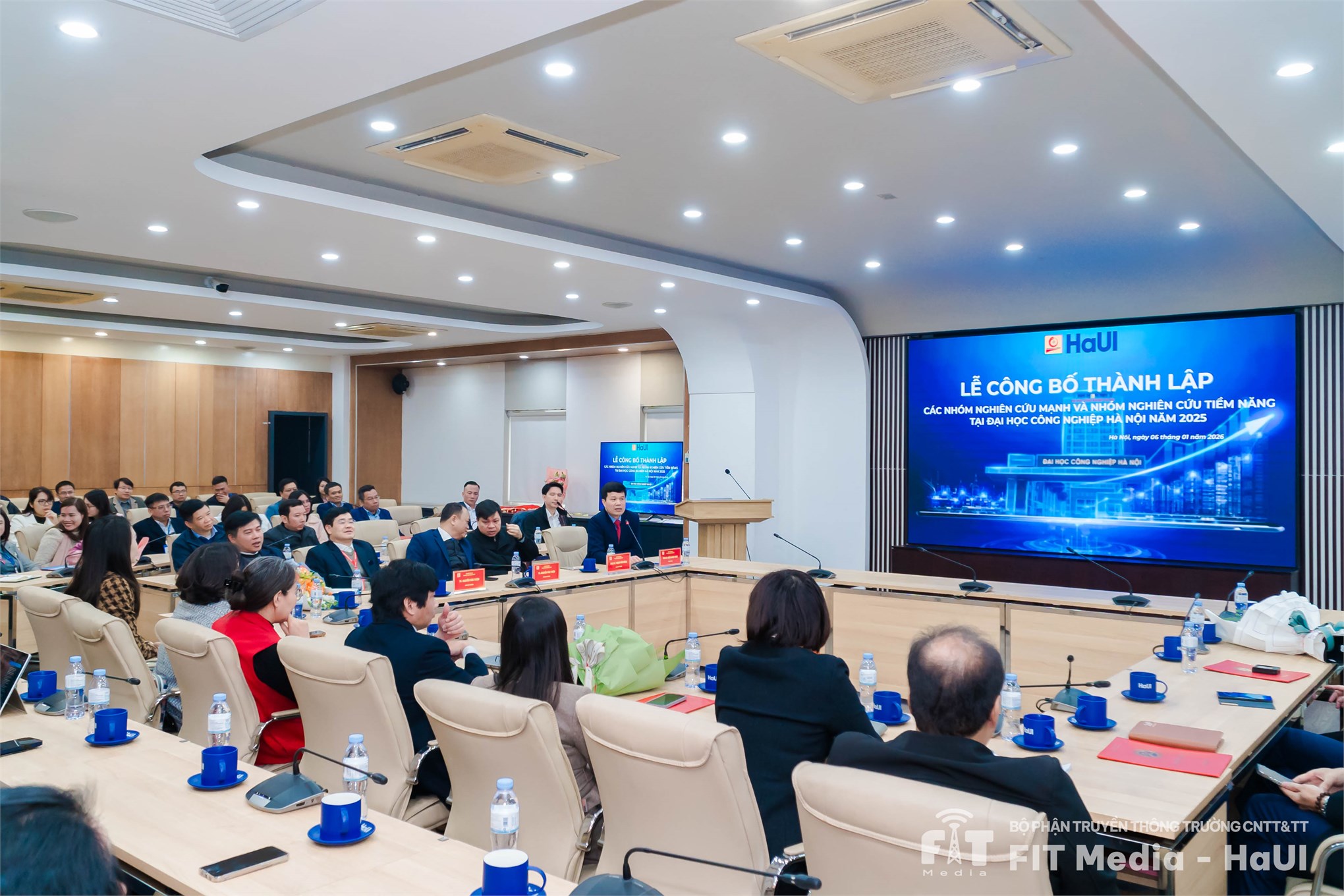 Công bố các nhóm nghiên cứu tại Đại học Công nghiệp Hà Nội: Khẳng định chiến lược phát triển khoa học công nghệ và vai trò tiên phong của Trường Công nghệ thông tin & Truyền thông