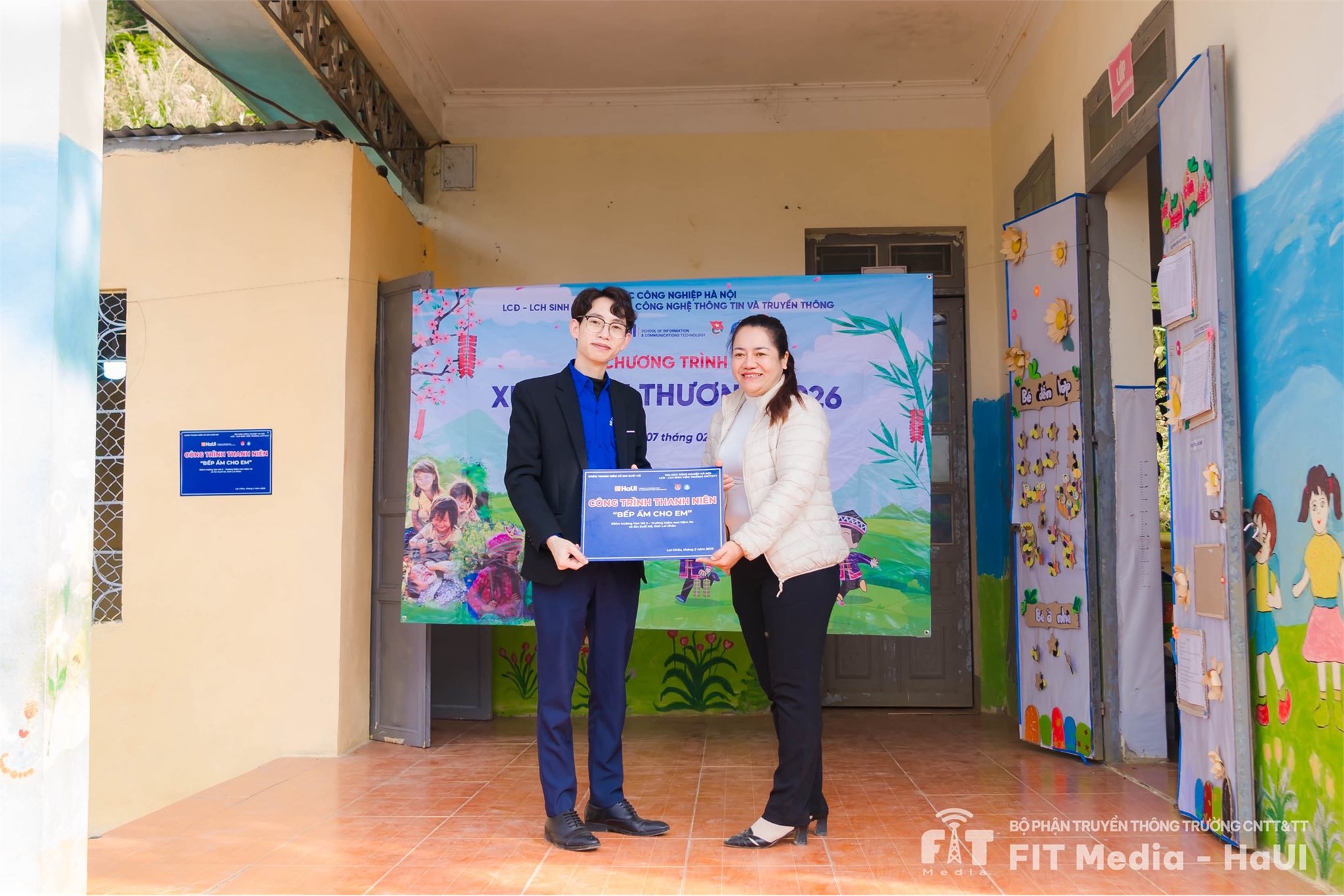 Xuân yêu thương 2026 - Lan tỏa hơi ấm yêu thương tới điểm trường vùng cao Lai Châu