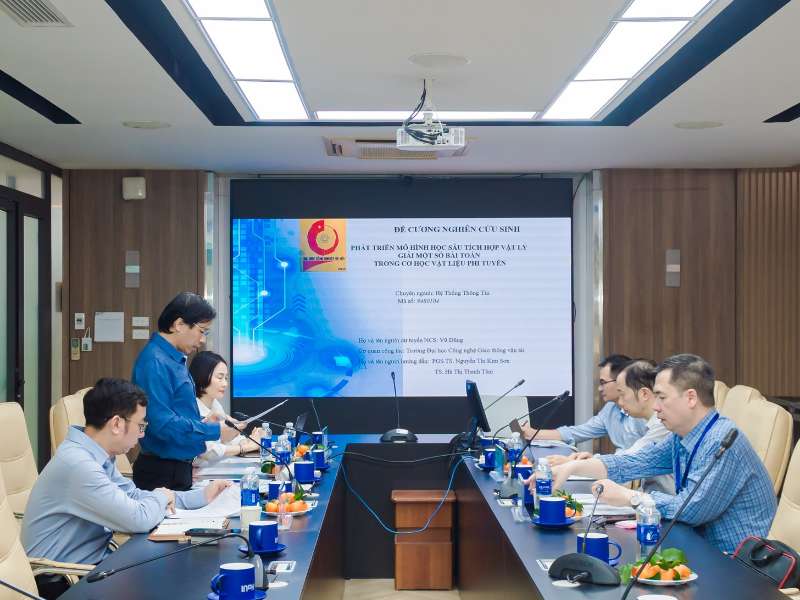 Thành lập 02 Tiểu ban chuyên môn xét tuyển tiến sĩ đợt 1 năm 2026