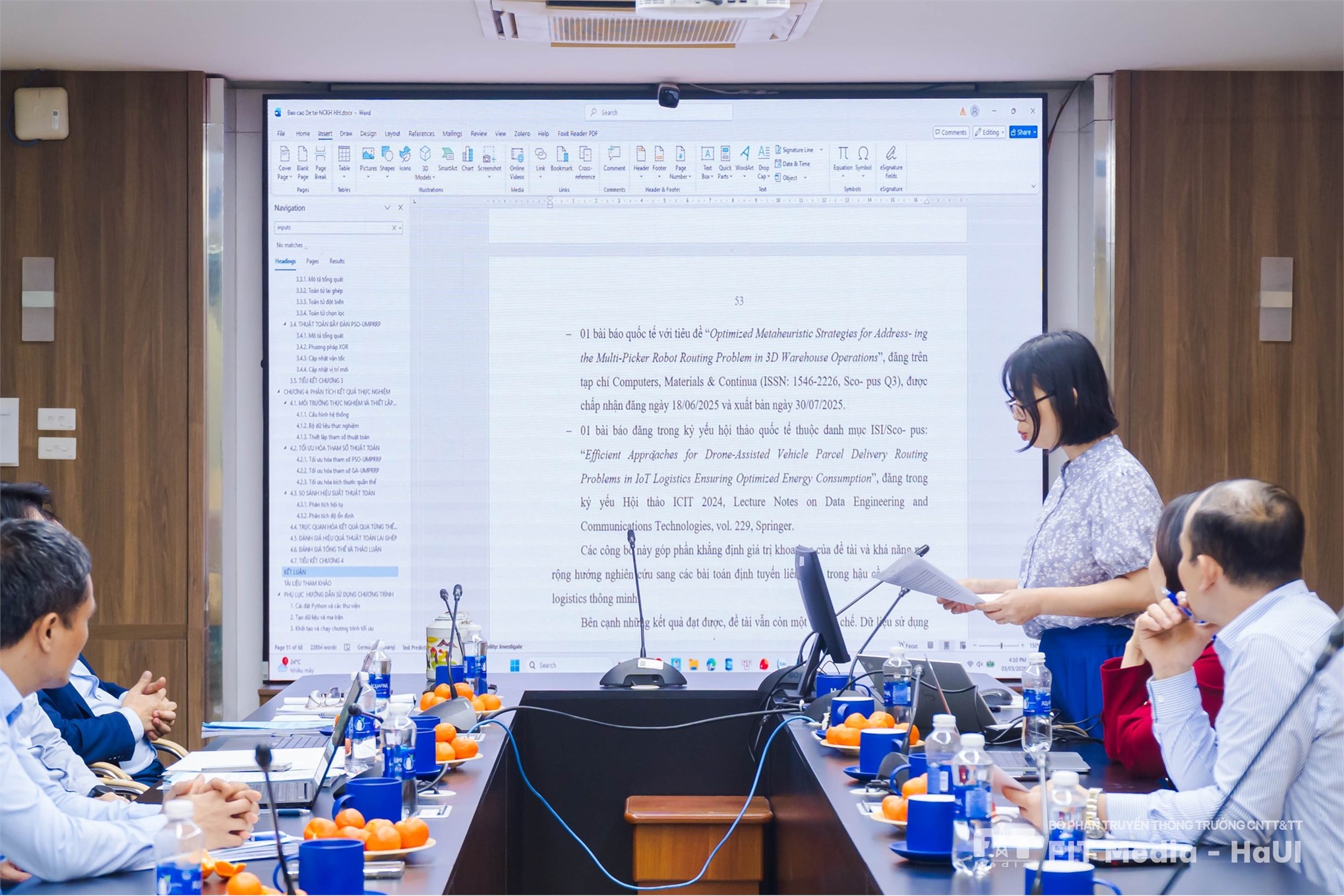 Nghiệm thu đề tài khoa học và công nghệ cấp cơ sở năm 2024