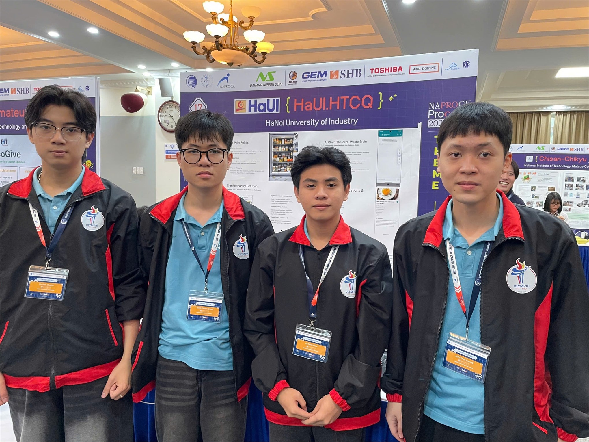 Sinh viên Trường Công nghệ Thông tin và Truyền thông tham gia sân chơi lập trình quốc tế NAPROCK PROCON 2026