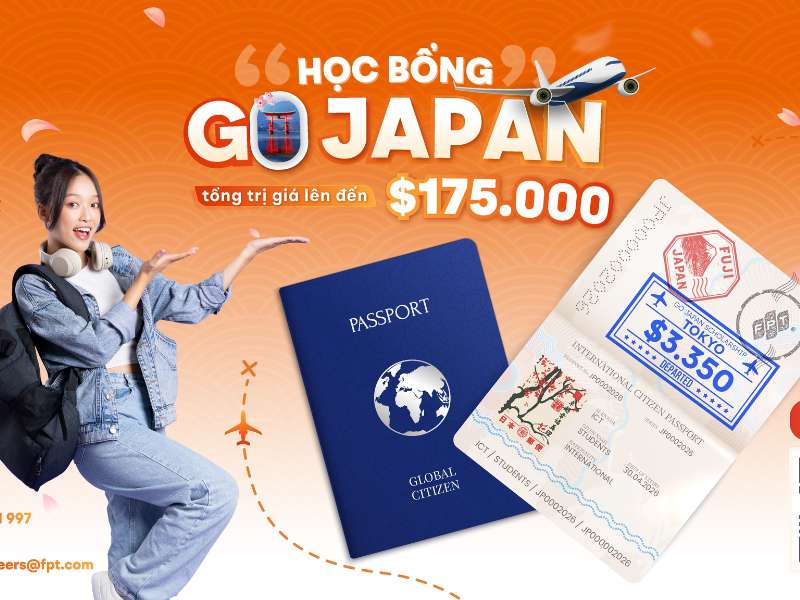 FPT TALKSHOW “GO JAPAN – HÀNH TRANG NHẬT TIẾN” VÀ CƠ HỘI SỞ HỮU GO JAPAN SCHOLARSHIP 2026