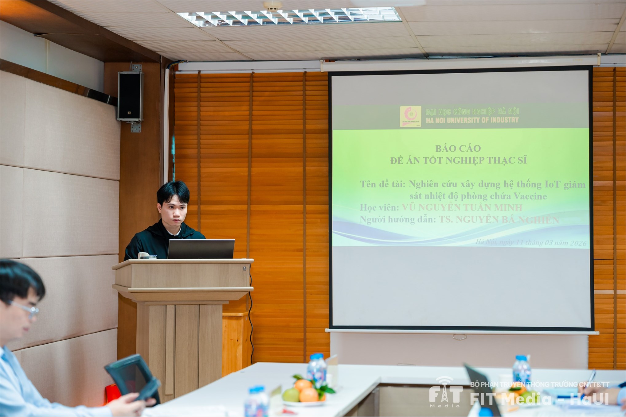 Hội đồng bảo vệ đề án tốt nghiệp thạc sĩ ngành Hệ thống thông tin