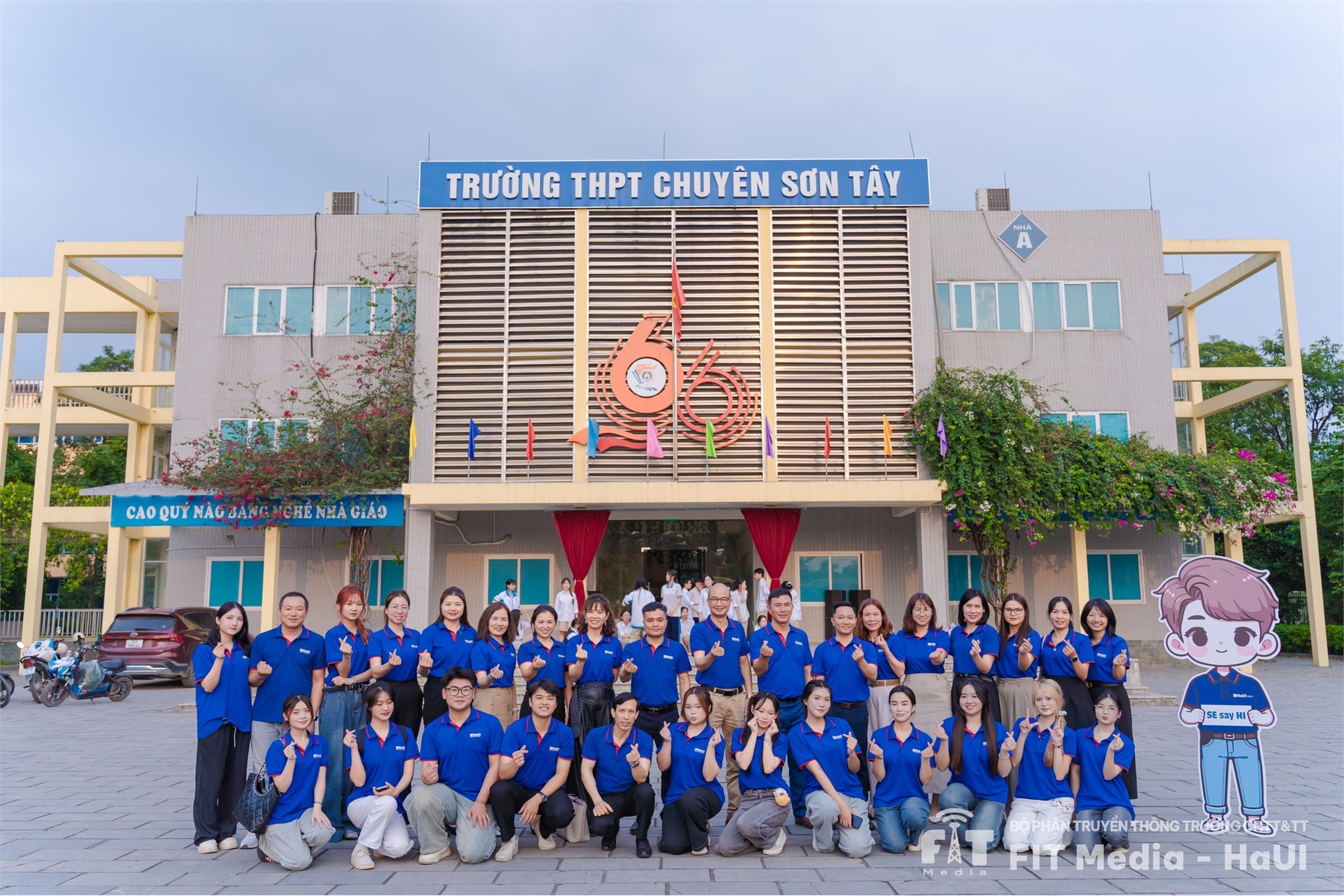 Tư vấn tuyển sinh tại trường THPT chuyên Sơn Tây – Kết nối định hướng nghề nghiệp trong kỷ nguyên số