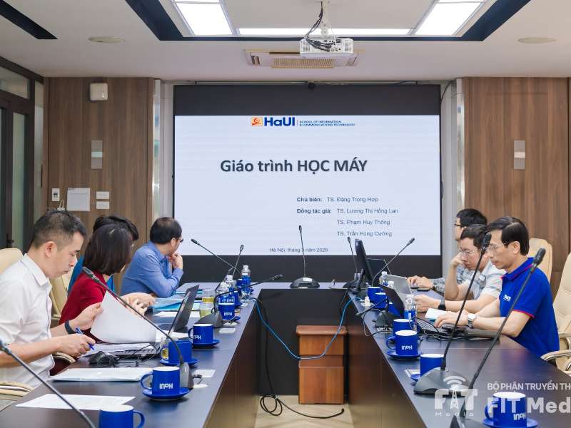 Tổ chức Hội đồng thẩm định giáo trình “Học máy”