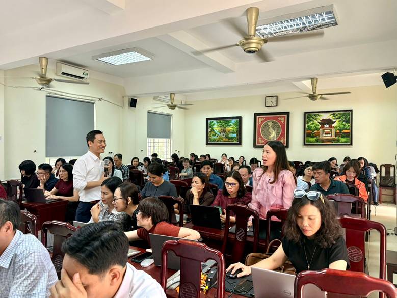 Tập huấn “Ứng dụng AI trong quản trị và dạy học” – Lan tỏa tri thức công nghệ tới giáo dục phổ thông
