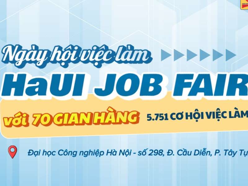 Ngày hội việc làm Đại học Công nghiệp Hà Nội 2026