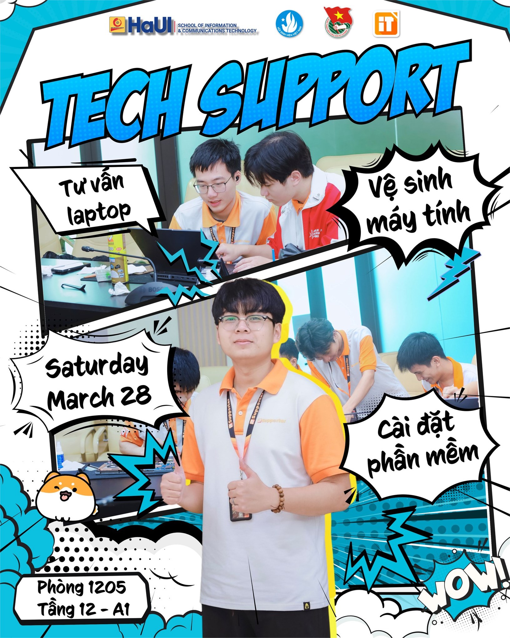 Tech Support trở lại – “bắt bệnh” laptop cuối tháng 3!