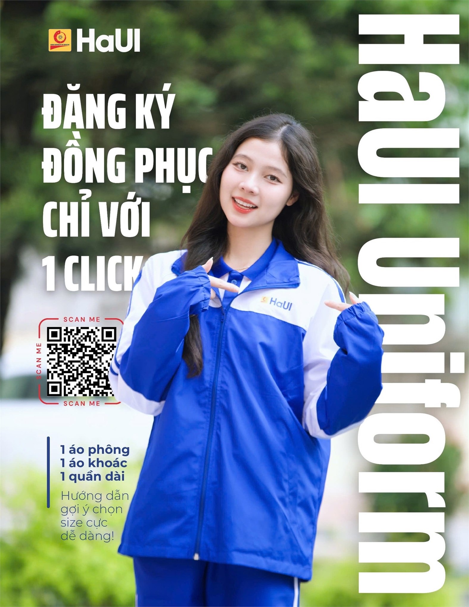 Hướng dẫn đăng ký trang phục HaUI