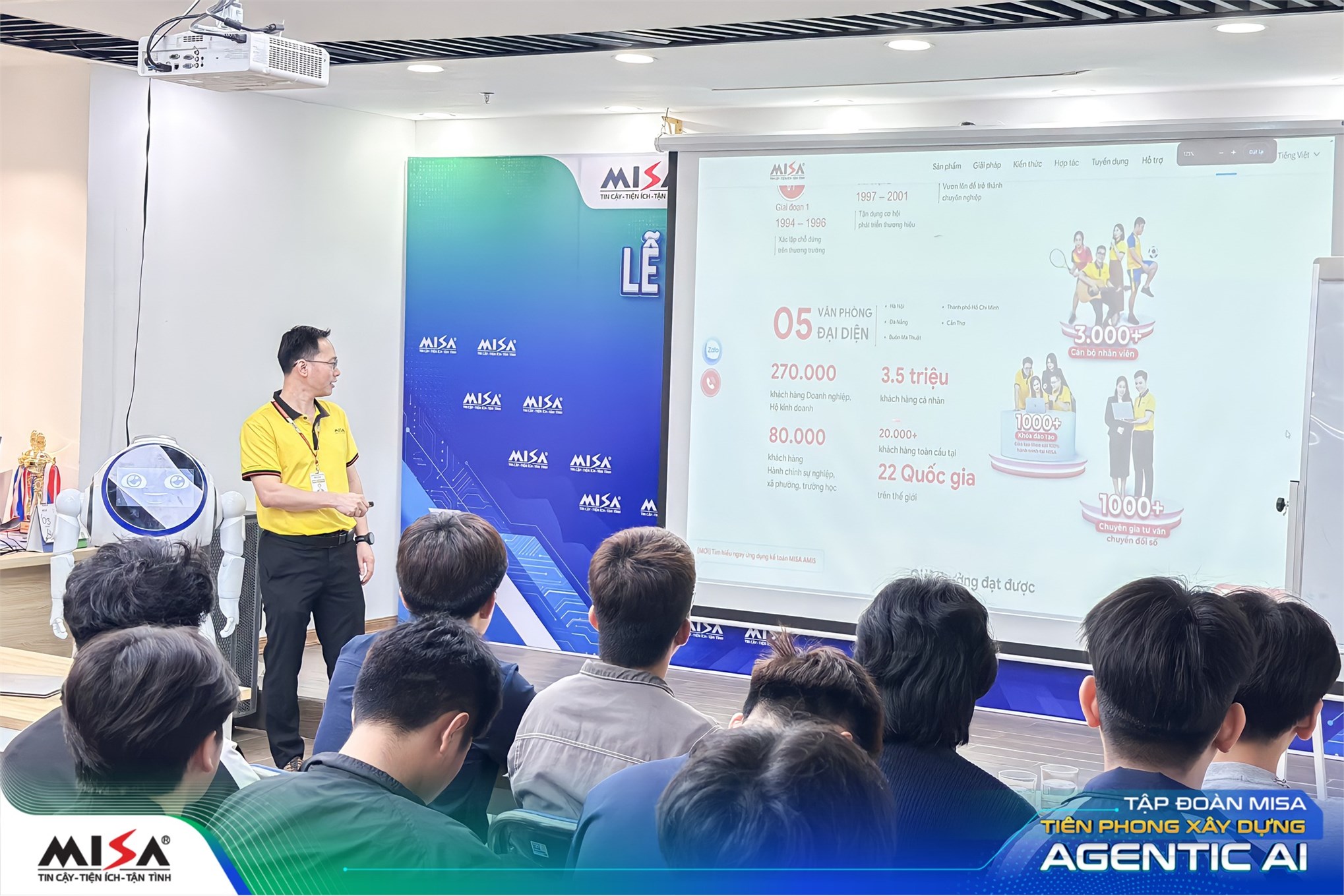 Sinh viên SICT – HaUI tham quan doanh nghiệp: Trải nghiệm thực tế tại Công ty Cổ phần MISA