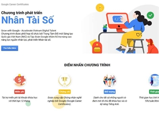 Đăng ký tham gia Chương trình Phát triển Nhân tài số (Google Career Certificates – GCC) năm 2026