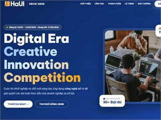 Digital Era Creative Innovation Competition 2026 – Sân chơi sáng tạo công nghệ dành cho sinh viên toàn quốc