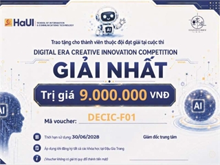 48 giờ cuối cùng đăng ký cuộc thi Digital Era Creative Innovation Competition