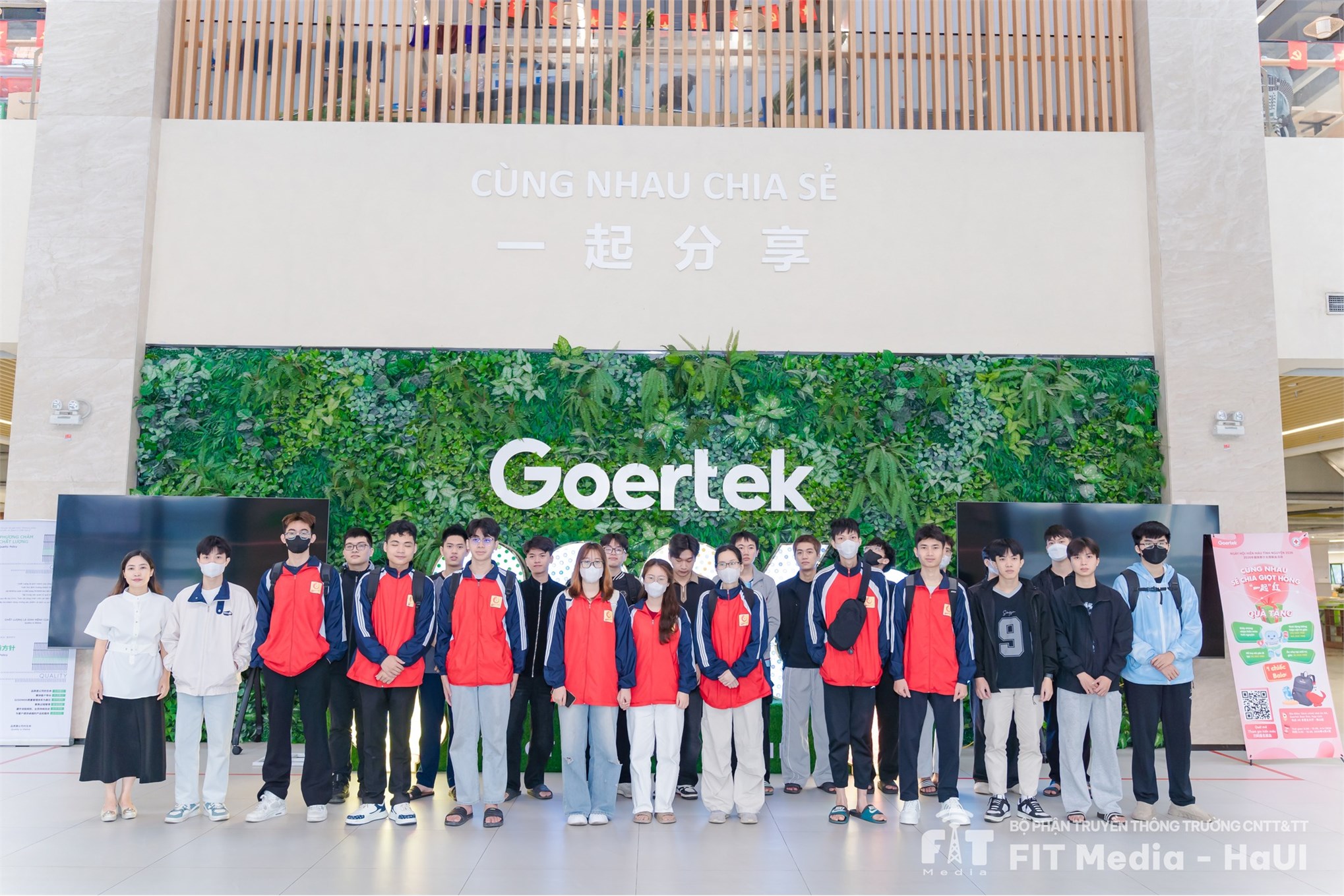 Sinh viên SICT trải nghiệm thực tế tại doanh nghiệp Goertek Việt Nam