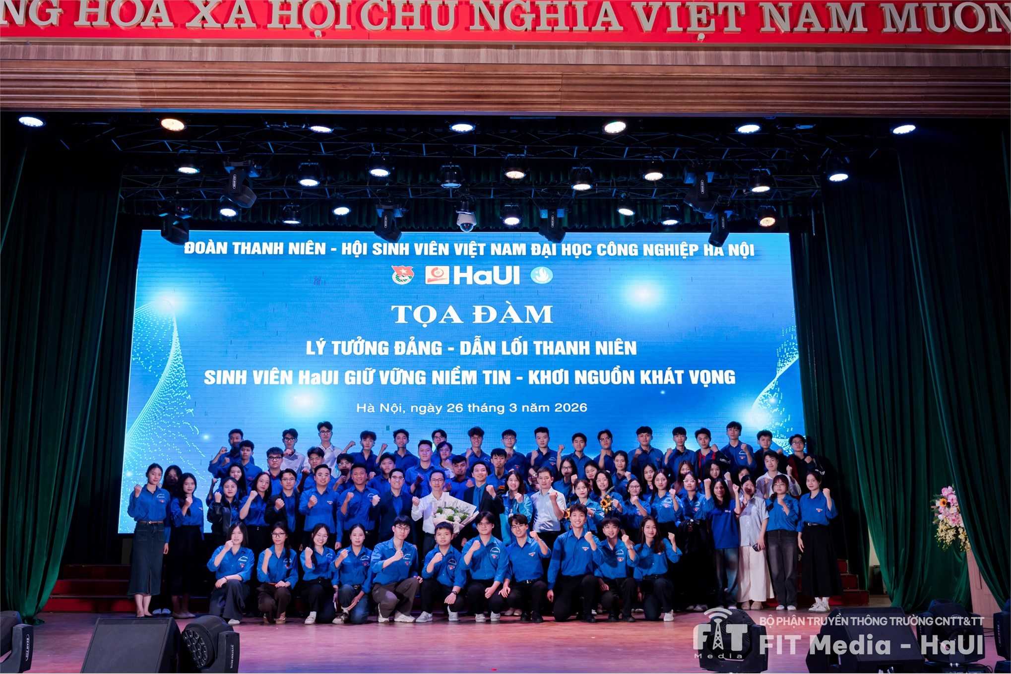 Tự hào tuổi trẻ SICT tại Lễ kỷ niệm 95 năm Ngày thành lập Đoàn TNCS Hồ Chí Minh