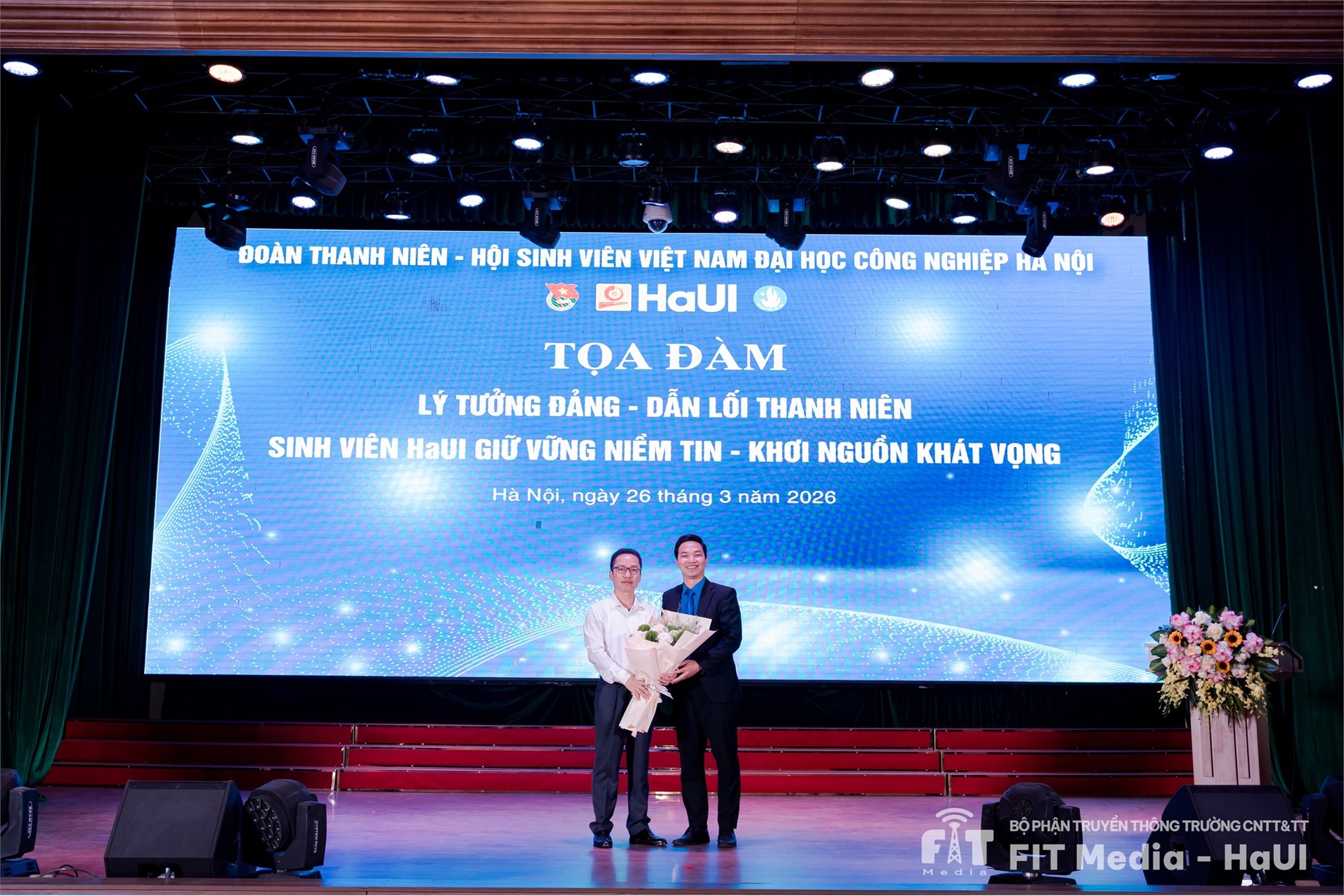 Tự hào tuổi trẻ SICT tại Lễ kỷ niệm 95 năm Ngày thành lập Đoàn TNCS Hồ Chí Minh