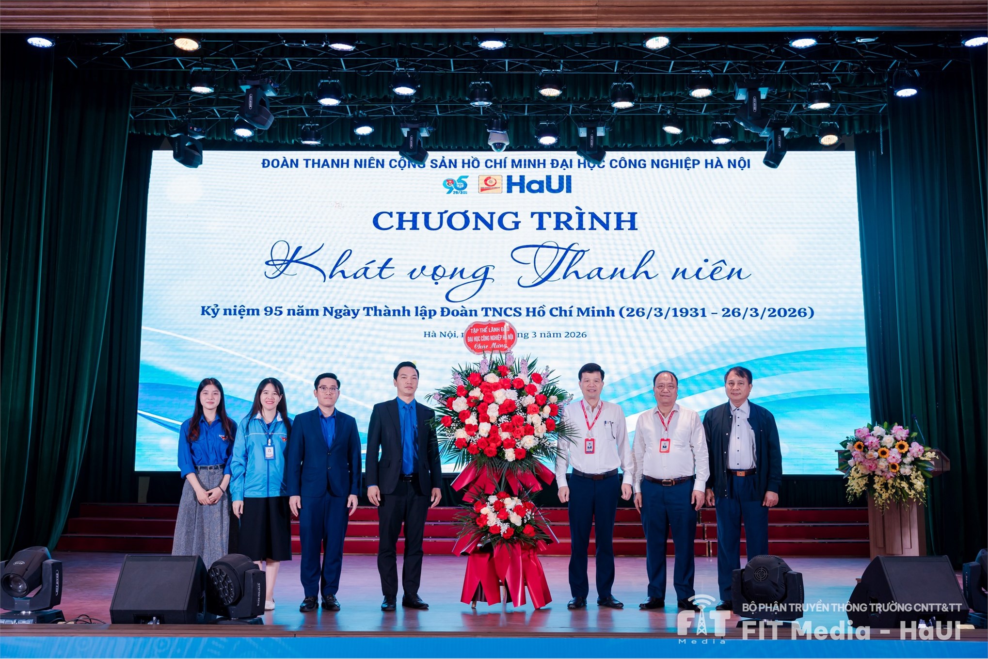 Tự hào tuổi trẻ SICT tại Lễ kỷ niệm 95 năm Ngày thành lập Đoàn TNCS Hồ Chí Minh