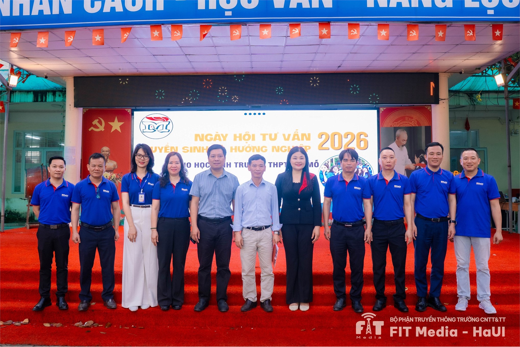 Sôi động Ngày hội tư vấn, hướng nghiệp 2026 tại Trường THPT Đại Mỗ