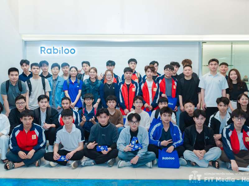 Sinh viên SICT – HaUI tham quan doanh nghiệp Rabiloo: Trải nghiệm thực tế, mở rộng cơ hội nghề nghiệp