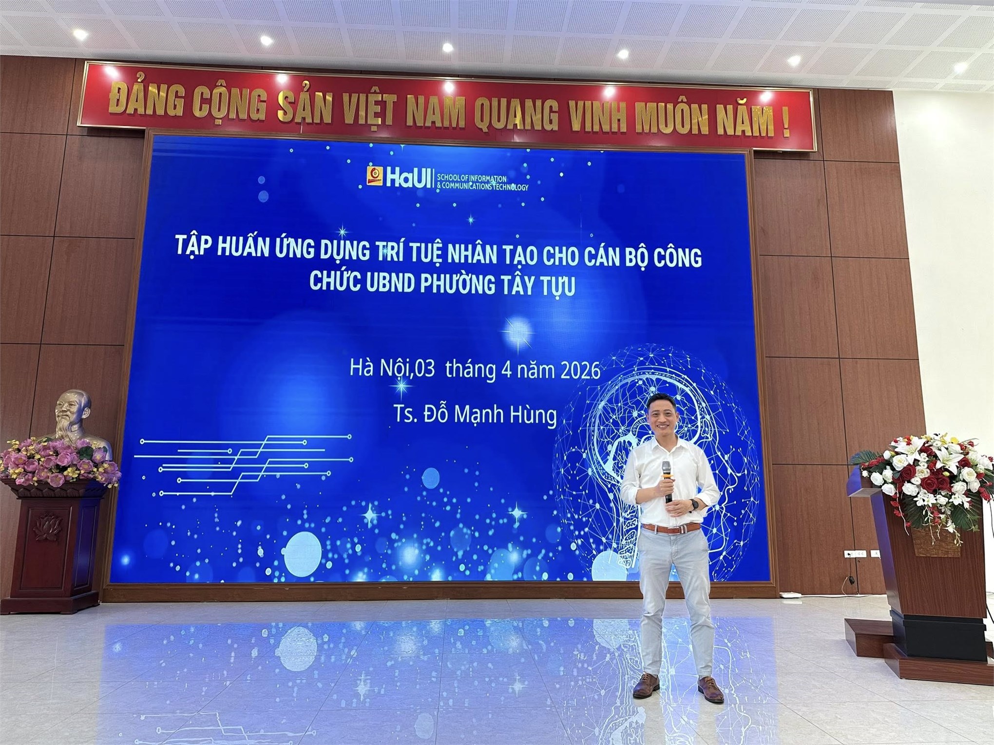 Tập huấn ứng dụng AI, kỹ năng vận hành – quản lý và biên tập nội dung trên mạng xã hội: Nâng cao năng lực số trong giai đoạn chuyển đổi số