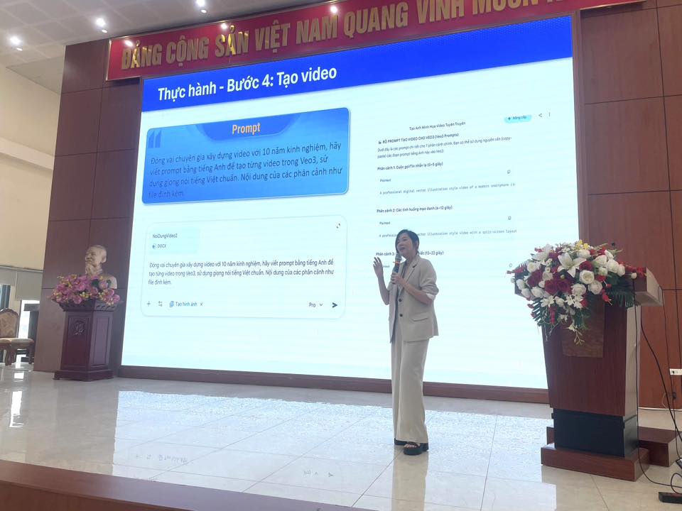 Tập huấn ứng dụng AI, kỹ năng vận hành – quản lý và biên tập nội dung trên mạng xã hội: Nâng cao năng lực số trong giai đoạn chuyển đổi số